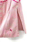 Island Republic size‎ 8 tank top pink green striped scalloped side zip Barbie Photo 5