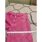 Gap  High Rise Stride Sugar Pink Wide Leg Ankle jeans, size 29/ 8 Photo 7
