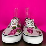 Vans  Hawaiian Floral Pink, White Low Top Sneaker Sz 8 Photo 1