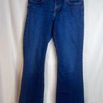 Gap Long & Lean Trouser Denim Blue Jeans Flare Size 30R Photo 9