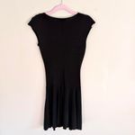 A Byer Y2K BLACK A. BYER ROUCHED SIDE MIDI DRESS Photo 4