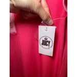 Juicy Couture NWT Juicy Couture Women Medium Hot Pink Preppy Polo Tennis Dress Shirt Dress Photo 9