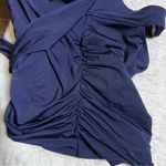 Athleta  36 B/C Navy Aqualuxe Bra Cup 2-Way Tankini Photo 4