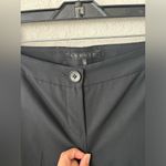 Theory Black Wool Dress Straight leg Pants size 0 Photo 3