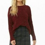 Forever 21 NWT Drop Shoulder Chenille Sweater Photo 1