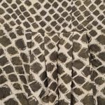 Pauw Amsterdam Structured Dress Metallic Snake Print Architectural Career Size 4 Green Photo 5