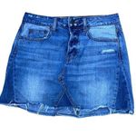 American Eagle  Outfitters Jean mini skirt size 0 Photo 0