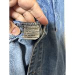 VTG Sergio Valente Jean Jacket Medium Shirt Shacket Pockets Blue Denim Cotton Photo 7