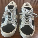 Marc Fisher Black and Silver Women's Sneakers Photo 0