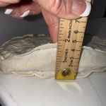 Vtg Bermuda Bag Purse Handbag Wooden Handles Pearl Buttons Embroidered Floral Photo 9