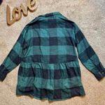 American Eagle AE Oversized Babydoll Plaid Shirt Photo 9