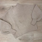 A loves A  Cream Balloon Sleeve Sweater Photo 0