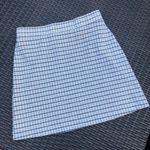 CROSBY by Mollie Burch Crosby blue plaid mini skirt XS preppy school girl coquette twee academia sexy Photo 1