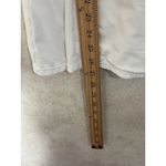 Lilly Pulitzer  Martina Sleeveless Golf Polo Shirt Meryl Nylon Pique UPF White LG Photo 5