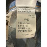 Levi's Shorts Women 30 Light Wash High Rise Denim Distressed Button Fly Photo 6