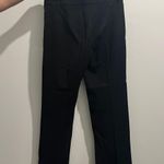 Alexander McQueen Tailored Wool Straight Bootcut Leg Pants Black Photo 2