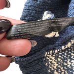 Anthropologie - Sleeveless Scoop-Neck Icon Mini Sweater Dress Navy Sz L Photo 10