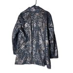 Chico's Chico’s Women’s Black Bronze Metallic Blazer Photo 4