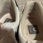 VEJA Esplar Logo Leather Low-Top Sneakers White Black- Size 36 (5) Photo 5