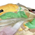 Y2K Pink Yellow Tan Floral Rhinestone Sleeveless Mini Dress 44 / M Angelo Marani Size M Photo 8