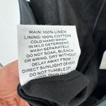 Rumer Bridget Ring Maxi Linen Dress‎ Black Large NWT Photo 10