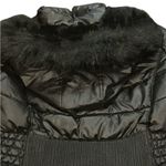 Liz Claiborne women’s water resistant long puffer jacket black size medium Photo 4