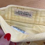 Levi's Levi’s 501 Yellow Denim Shorts Photo 2