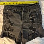 American Eagle  Size 2 Button Fly Hi-Rise Shortie Stretch Photo 2