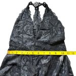 Free People Bodysuit XS Black Sheer Lace Cottagecore Feminine Coquette Romantic Photo 5