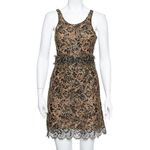 Balenciaga  Black & Gold  Sleeveless Mini Dress US6, FR38 Photo 2