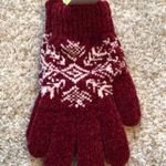 Forever 21 New holiday crew socks, hat & groves set NWT&NWOT fair isle snowflake Photo 11