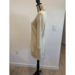 Nine West (G-211) womens sweter long sleeves size M ivory color Photo 2
