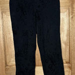 Gloria Vanderbilt  women’s Black floral Patterned Jeans‎ size 10 Photo 0