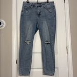 Judy Blue MID RISE CONTROL TOP DISTRESSED SKINNY JEANS BY  JB88797 Photo 1