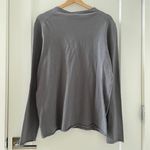ONIA Cotton Crewneck Sweater Gray Size M Photo 4