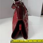 M.C Red Crocodile Pattern Handbag Photo 6