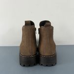 Josef Seibel Marta 03 Olive Green Nubuck Leather Ankle Chelsea Boots Size 6.5 Photo 6