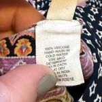 Raga  Women’s XS Blue Pink Flower Star Ruffle Spaghetti Strap Babydoll Crop Top Photo 6