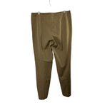 Talbots  Heritage Tan Flat Front Side Zip Slacks Women's Size 14 Petite Photo 4