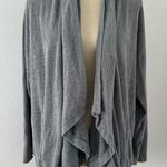 Barefoot Dreams Cozy Chic Ultra Lite Light Gray Open Draped Front Size L/XL Photo 0