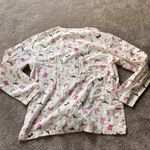 Delicates  Lingerie Print Flannel Pajama Set SIZE L/G Photo 3