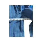 None Vintage 80s 90s Denim Blazer Jacket Women's XL Blue Two Button Oversized Pockets Photo 2