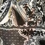 Wrapper  semi‎ sheer over shoulder blouse Photo 5