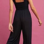 Moulinette Soeurs  Anthropologie Size M Medium Molly Jumpsuit Black Pockets Photo 1