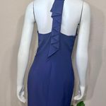Anthropologie C Luce Blue Ruffle Button Down Dress Photo 9