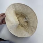 Anthropologie Hat Bucket Womens One Size Beige Blue Red Striped Cotton Photo 10