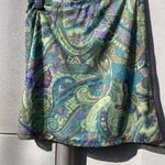 Vintage Y2K Boxx Gear Ruffle Mini Skirt Green Blue Design Size XL made i… Photo 11