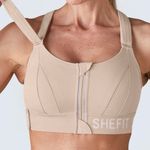 NWT SHEFIT Ultimate Sports Bra‎ Size 6Luxe in Sandstorm Tan Photo 0