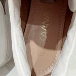 Kaanas White Lace Up Sneaker Size 6 Preowned Photo 7