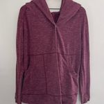 Lululemon - Find Your Centre Wrap Heathered Marled Rust Berry Sweatshirt Photo 4